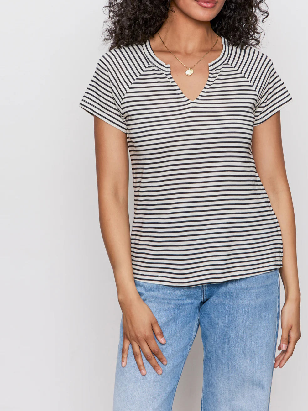Notch Neck Tee