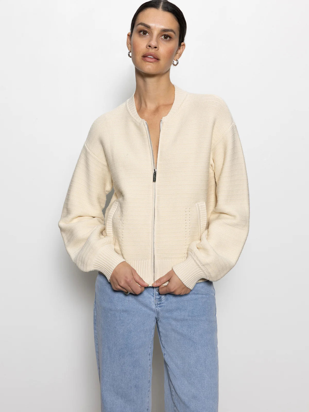 Knitted Bomber