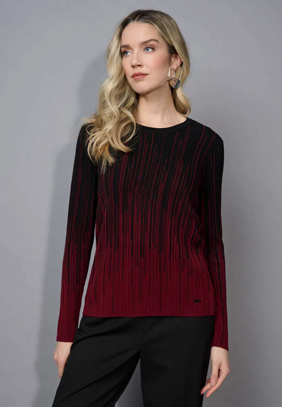 Textured Linear Top