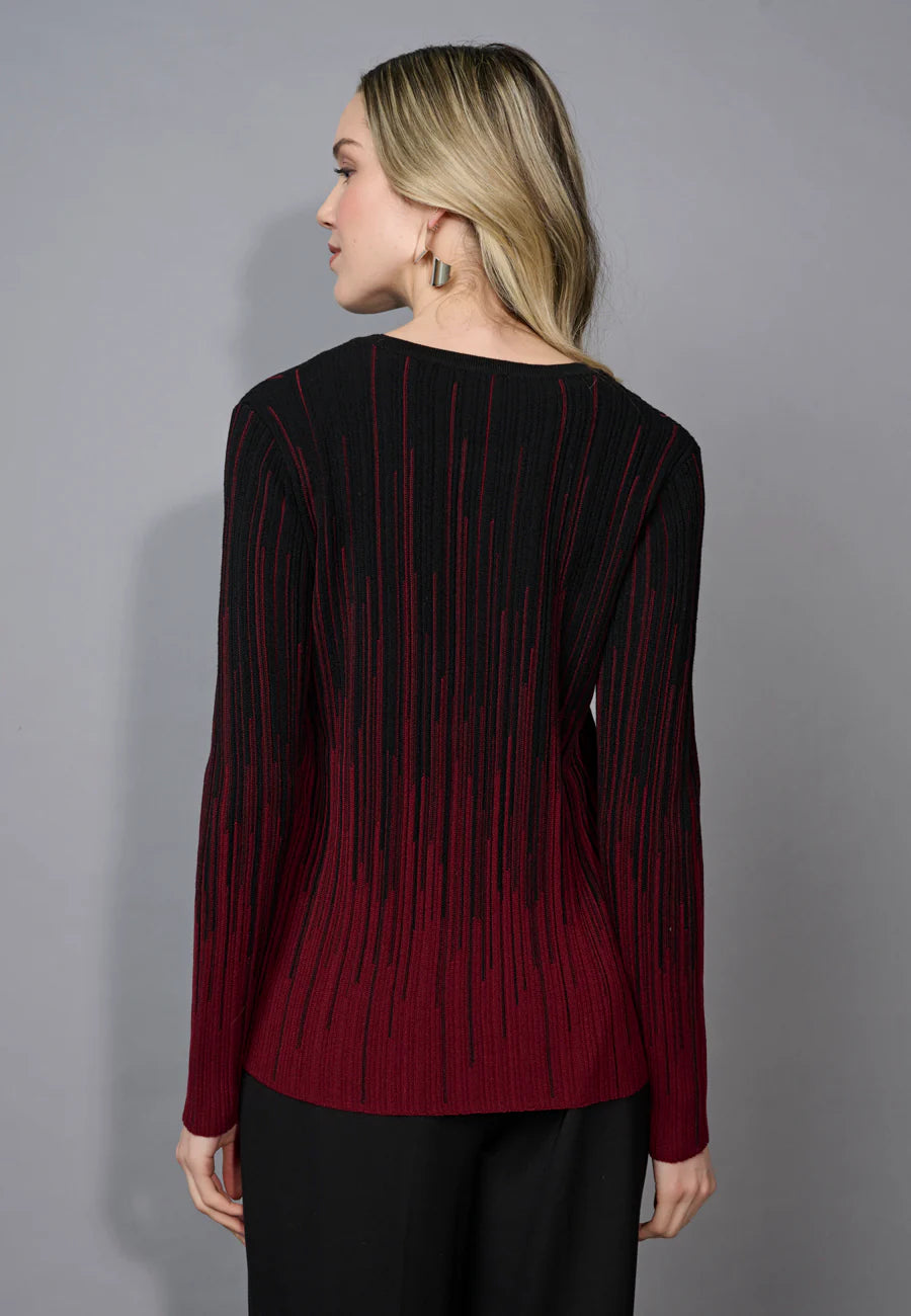 Textured Linear Top