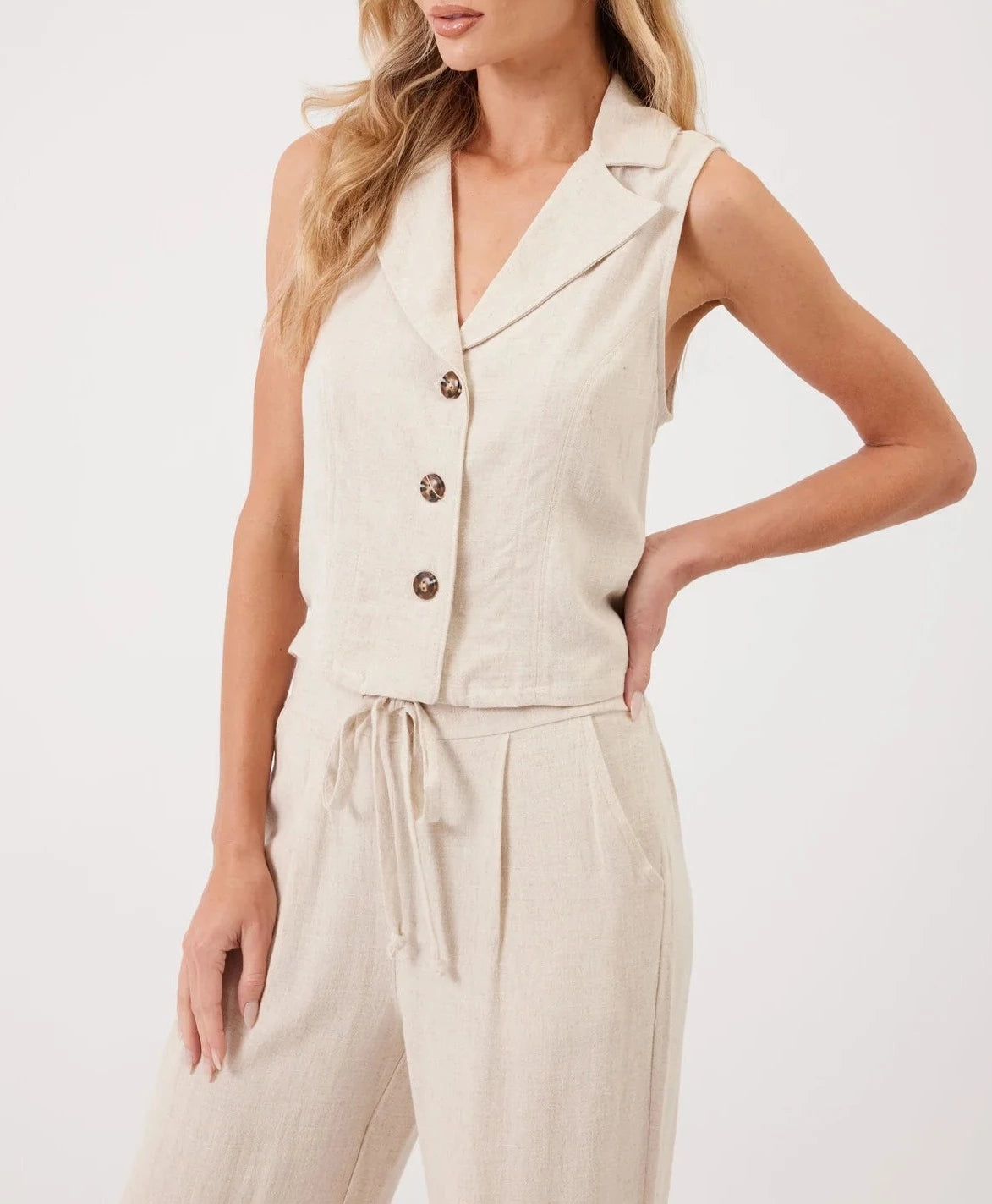 Kyla Vest | Khaki