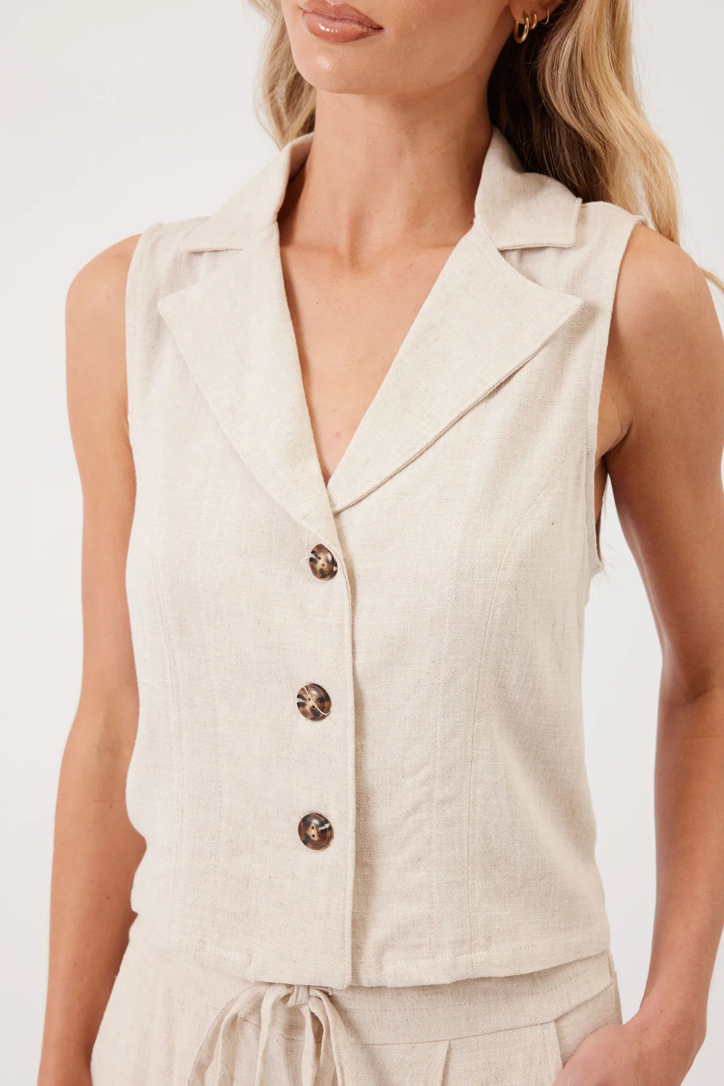 Kyla Vest | Khaki