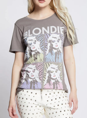 Blondie Pop Art Tee | Steel