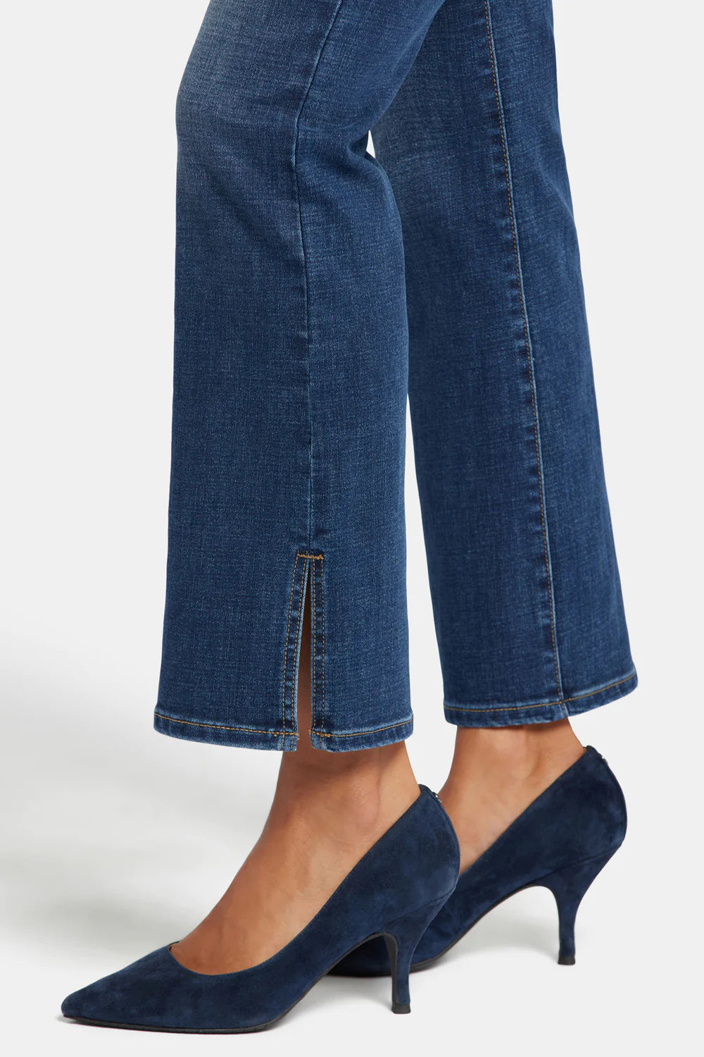 Barbara Bootcut Jeans With Side Slits | Olympus