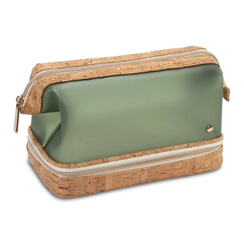 Jumbo Makeup Case in Thyme