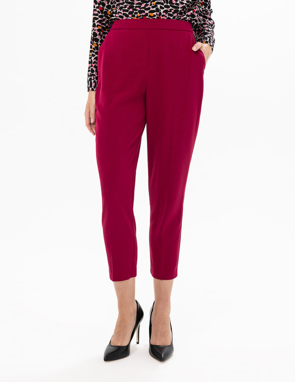 Pull On Slim Crop Pant | Beets