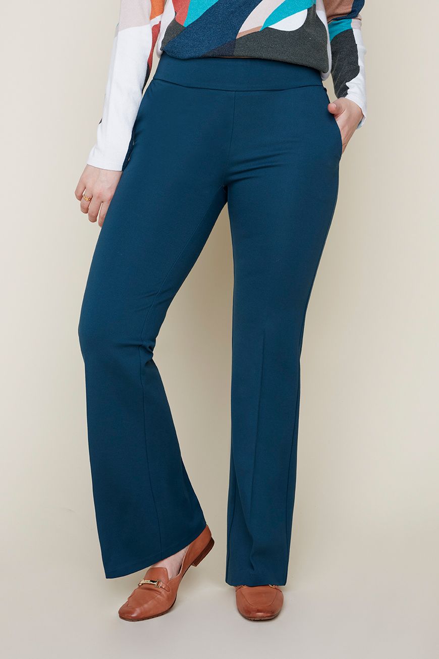 Flare Leg Ponte Pant