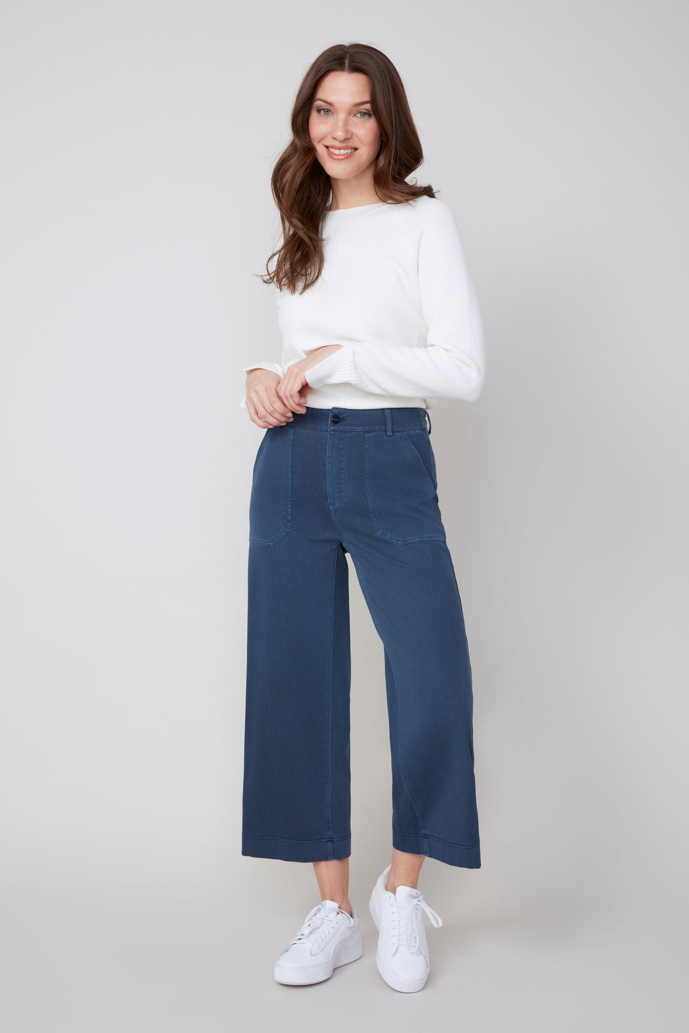 25" Inseam Wide Leg Pant