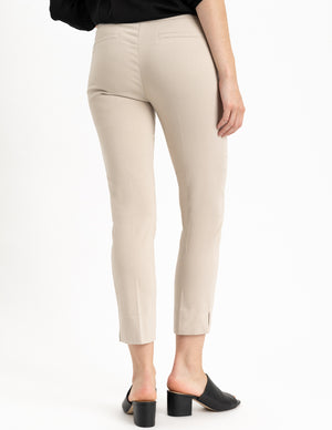 Pull On Ankle Slacks | Cashew