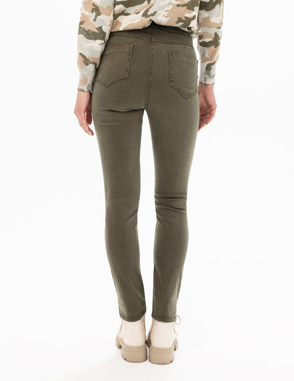 Pull On Pants | Military Green