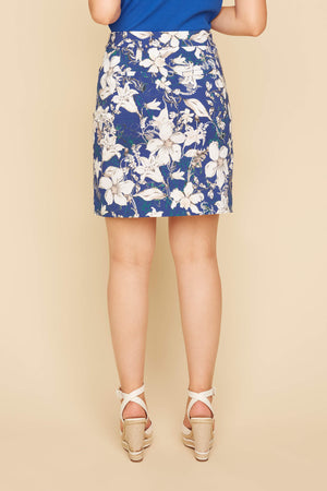 Pull-on Floral Skort