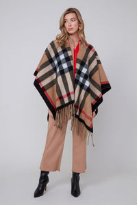 26" Brushed Plaid Wrap