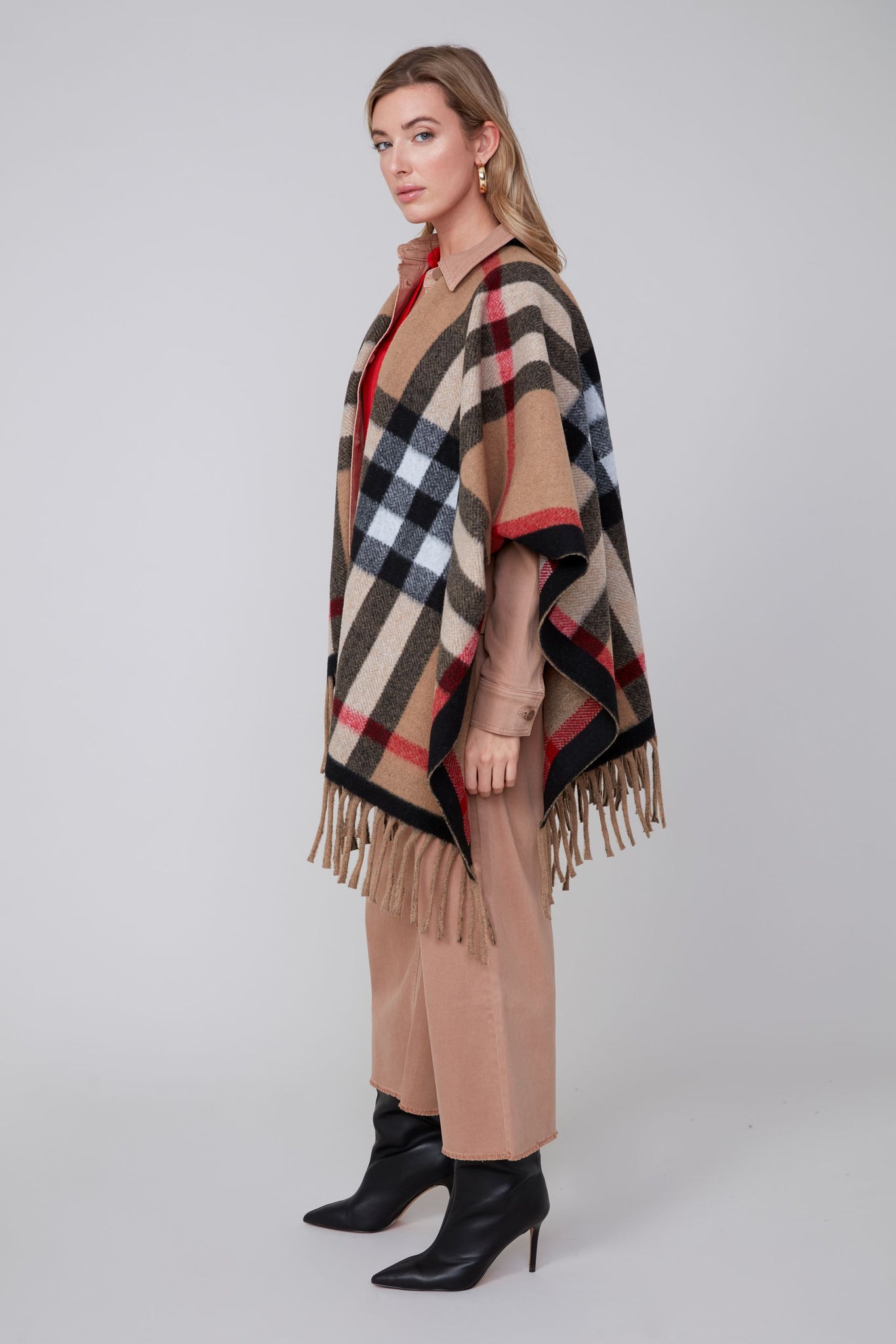 26" Brushed Plaid Wrap