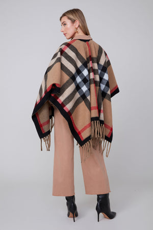 26" Brushed Plaid Wrap