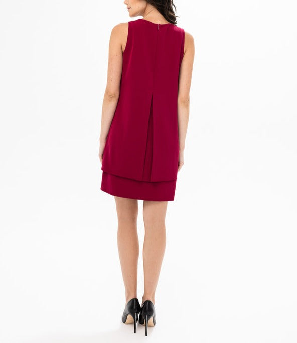 Layered Dress | Beet