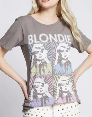 Blondie Pop Art Tee | Steel