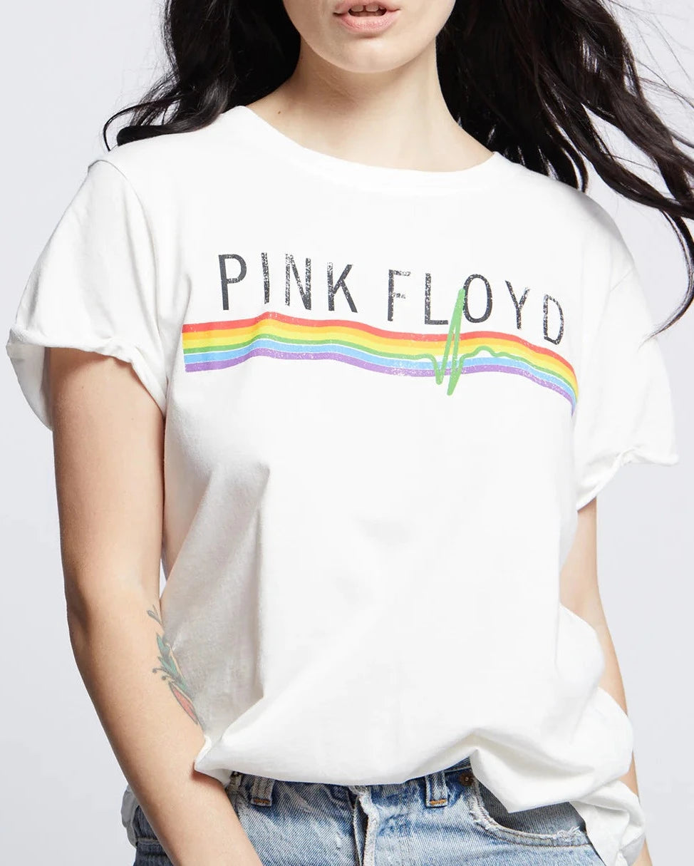 Pink Floyd Rainbow Tee | White