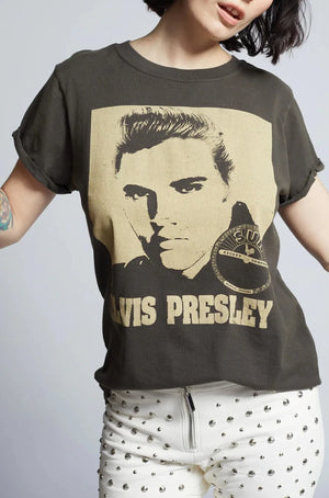 Sun Records X Elvis Presley Rock Of King Tee