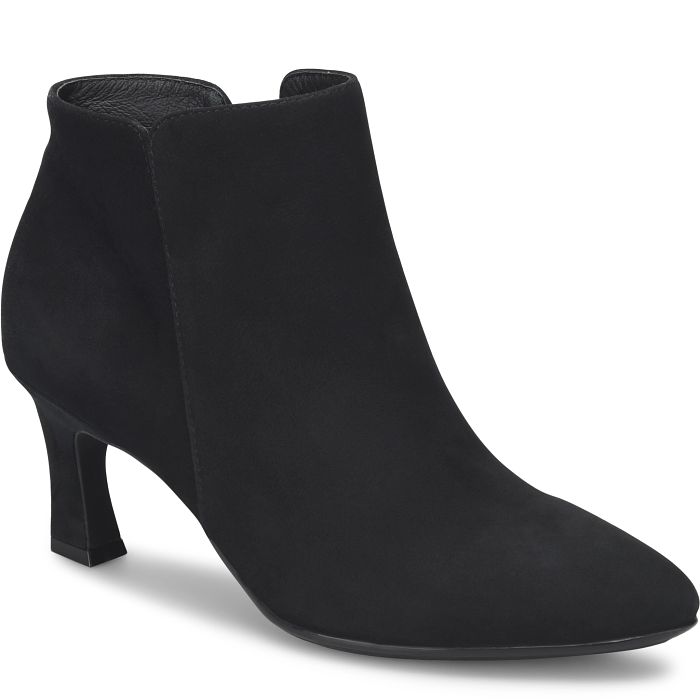 Sasha Black Suede Boot