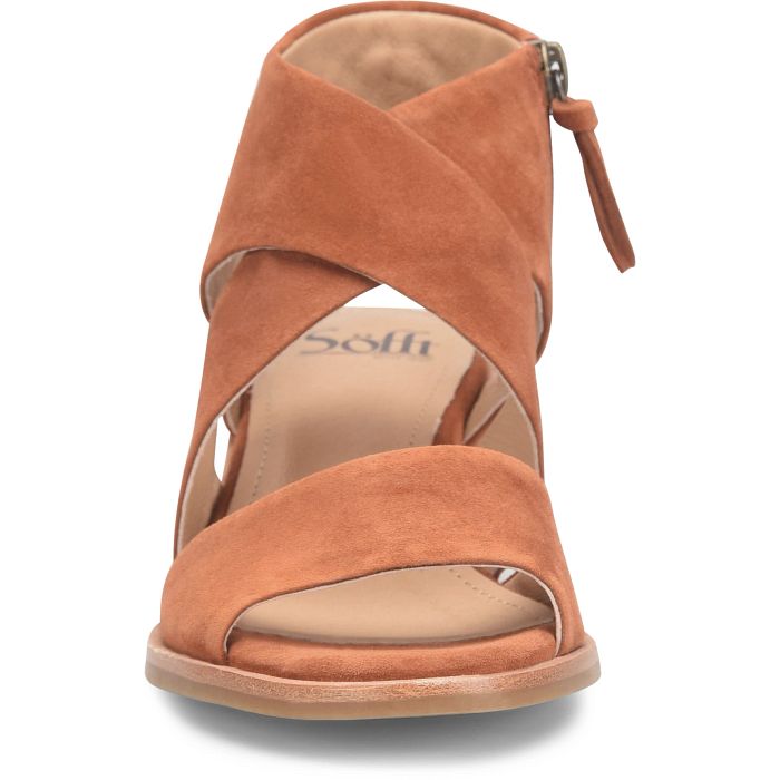 Camille Heeled Sandal | Luggage