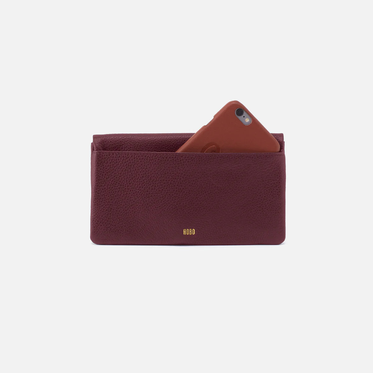 Lumen Wallet in Mulberry Glaze