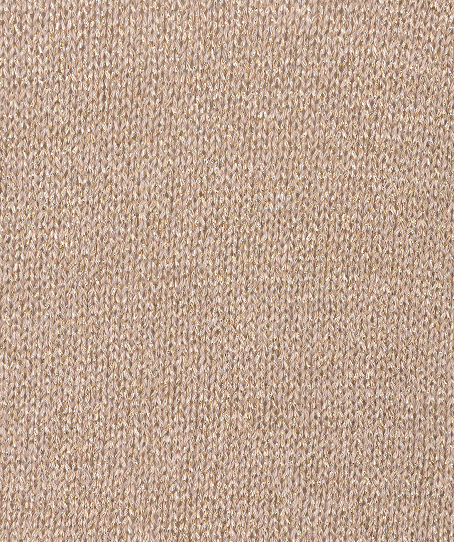 Gold V-Neck Knit Tank