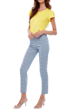 Plaid Ankle Pant