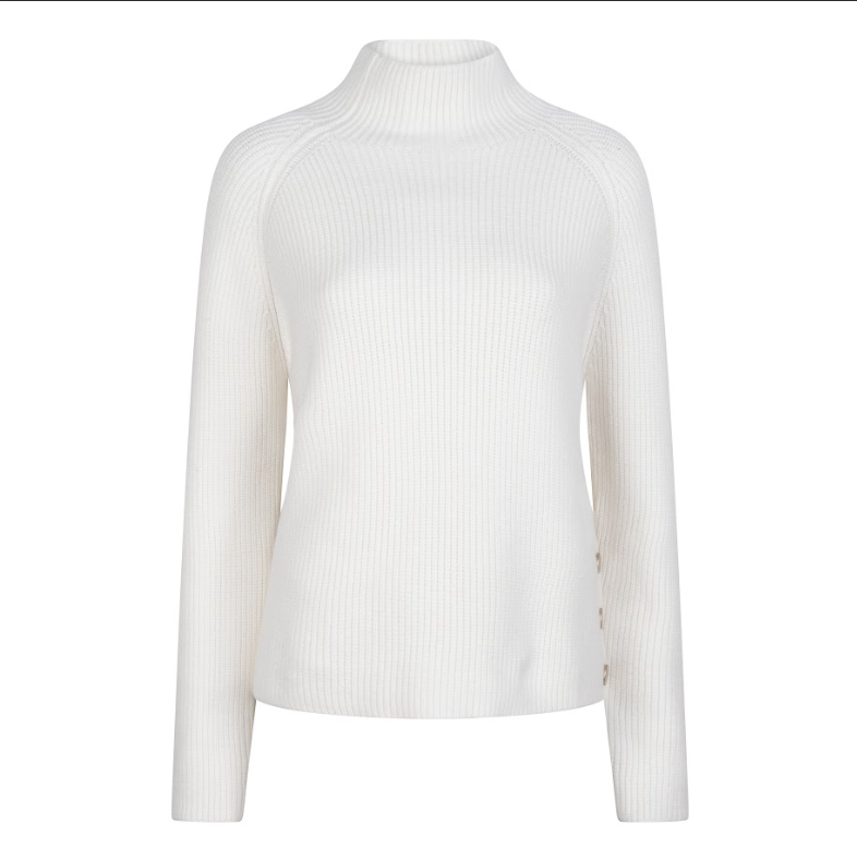 Mock Neck Sweater | Off White