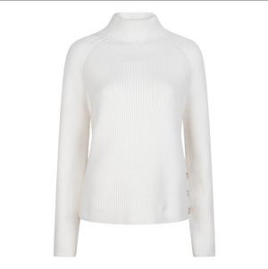 Mock Neck Sweater | Off White