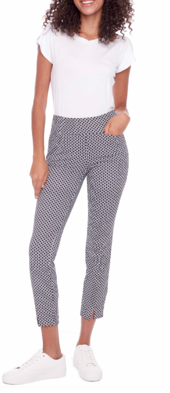 LINKS SOFT STREAM ANKLE PANT | Black & White