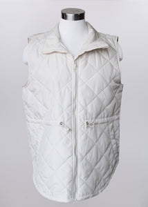 Quilted Anorak Puffer Vest