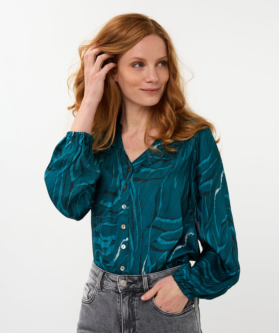 Crystal Waves Blouse