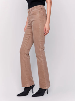 Bootcut Twill Pants