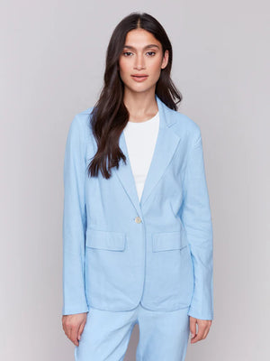 Light Linen Blend Blazer