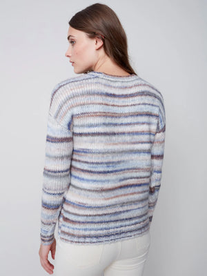 Space Dye Pullover Sweater