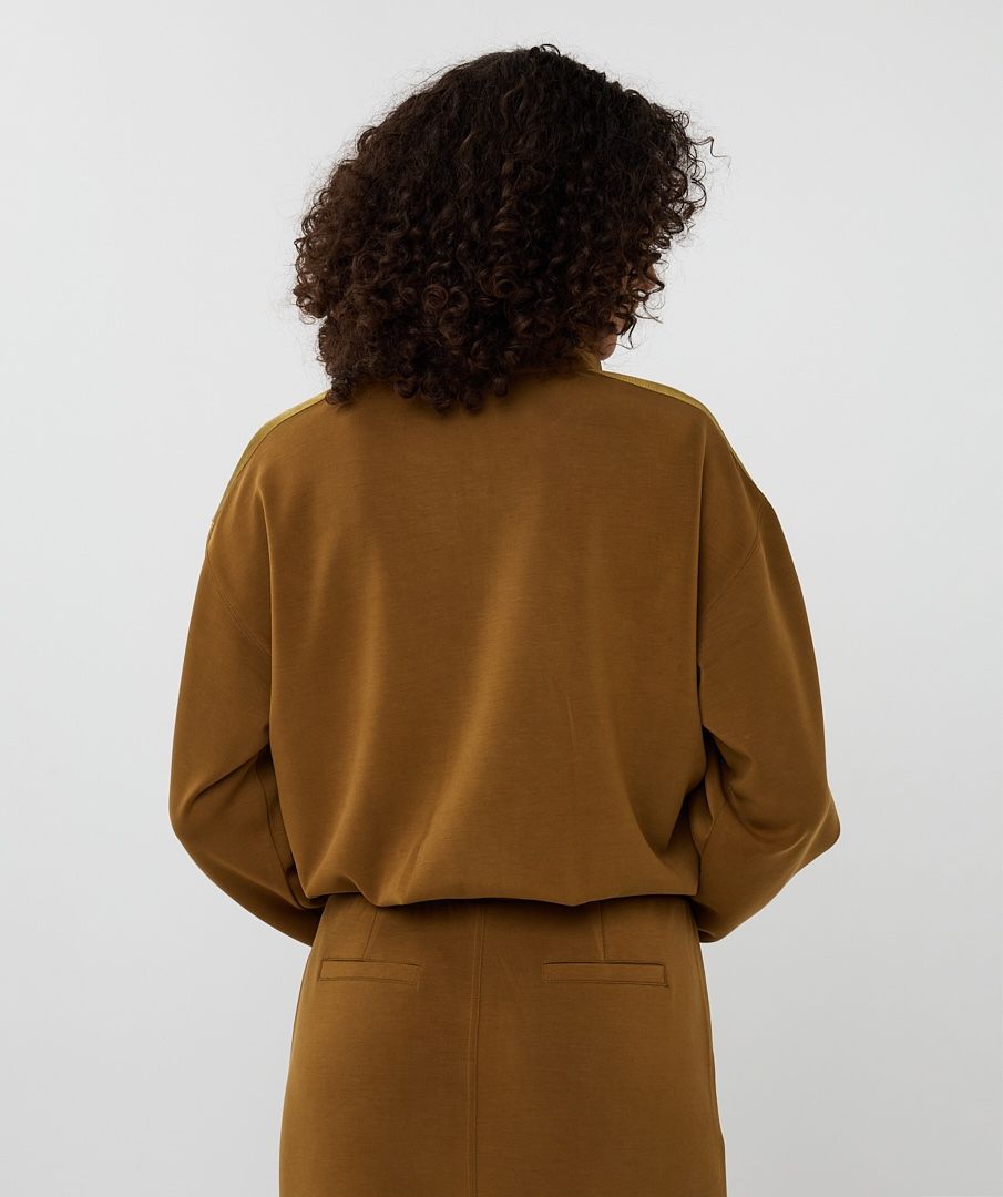 Sweater Balloon Hem Modal