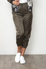 Charmeuse Satin Cargo Pant