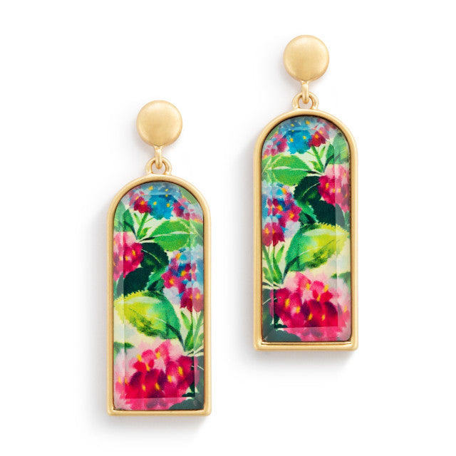 ArtLifting Earrings | Hydrangea Ajisai