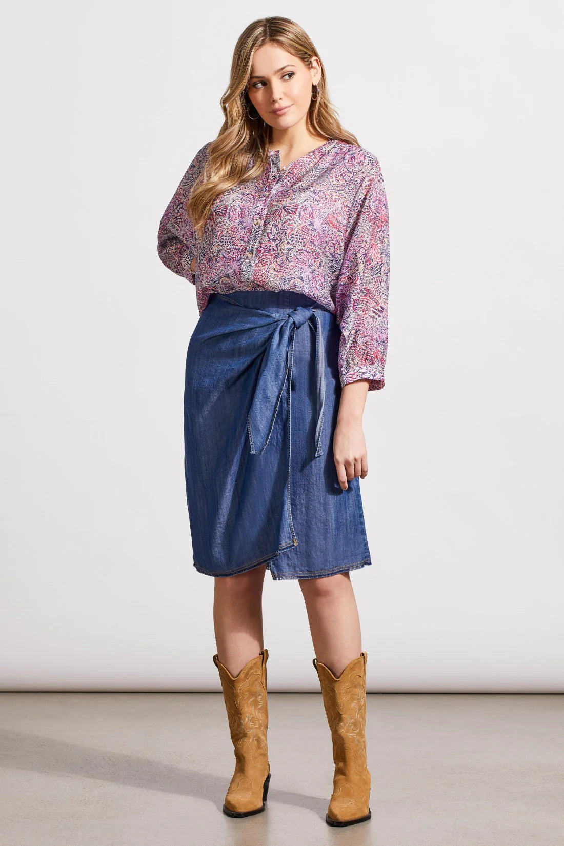 Flowy Dolman Sleeve Blouse