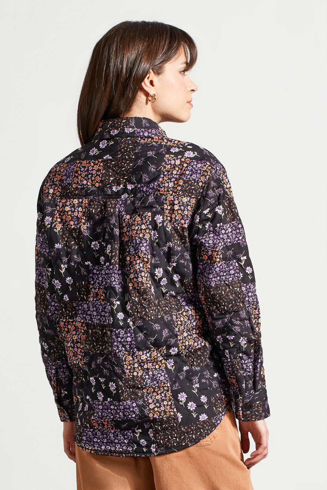 Printed Quilted Jacket