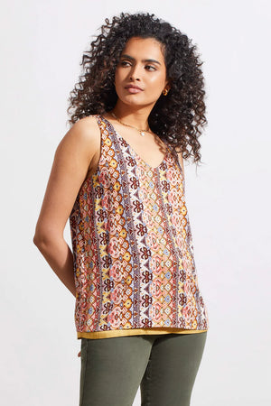 Copy of REVERSIBLE V-NECK CAMI | Dijon