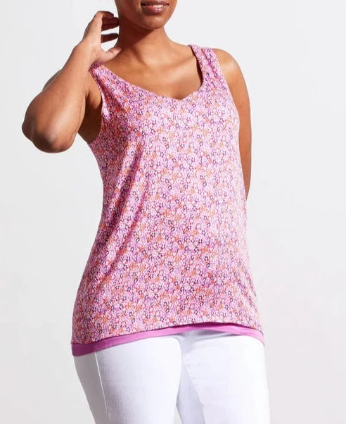 REVERSIBLE V-NECK CAMI | Mauvelush