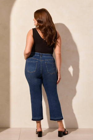 Plus Sophia Curvy Crop Jeans