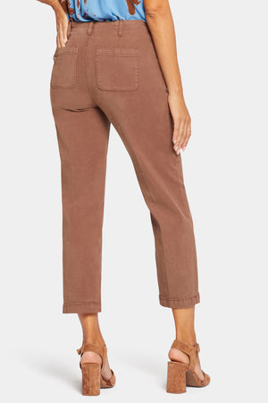 Marilyn Ankle Trouser | Mocha