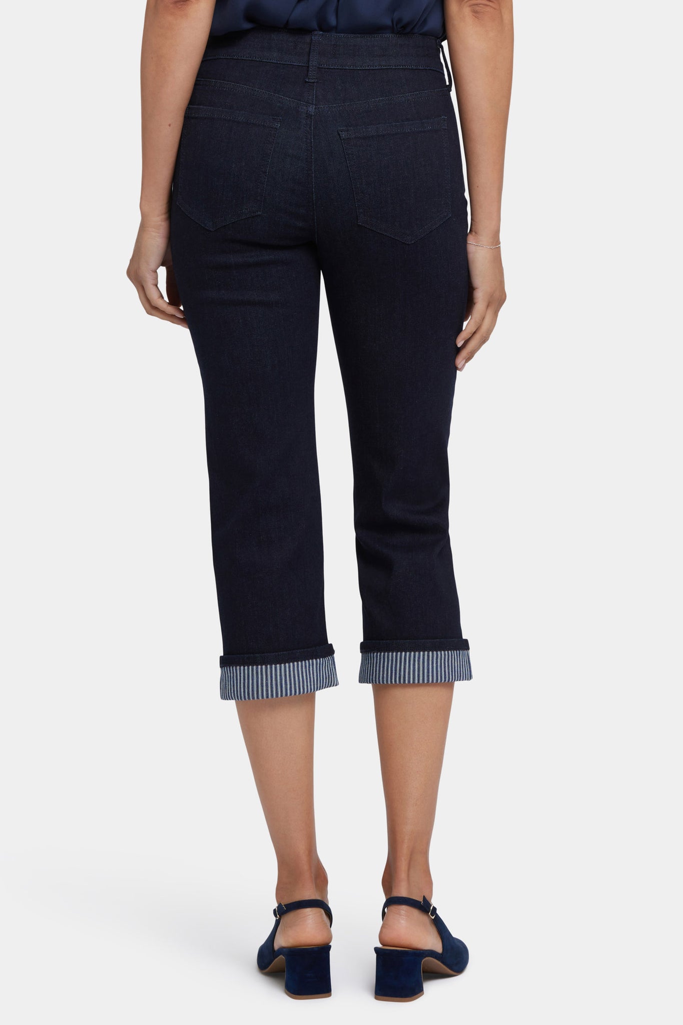 Marilyn Crop Stripe Cuff