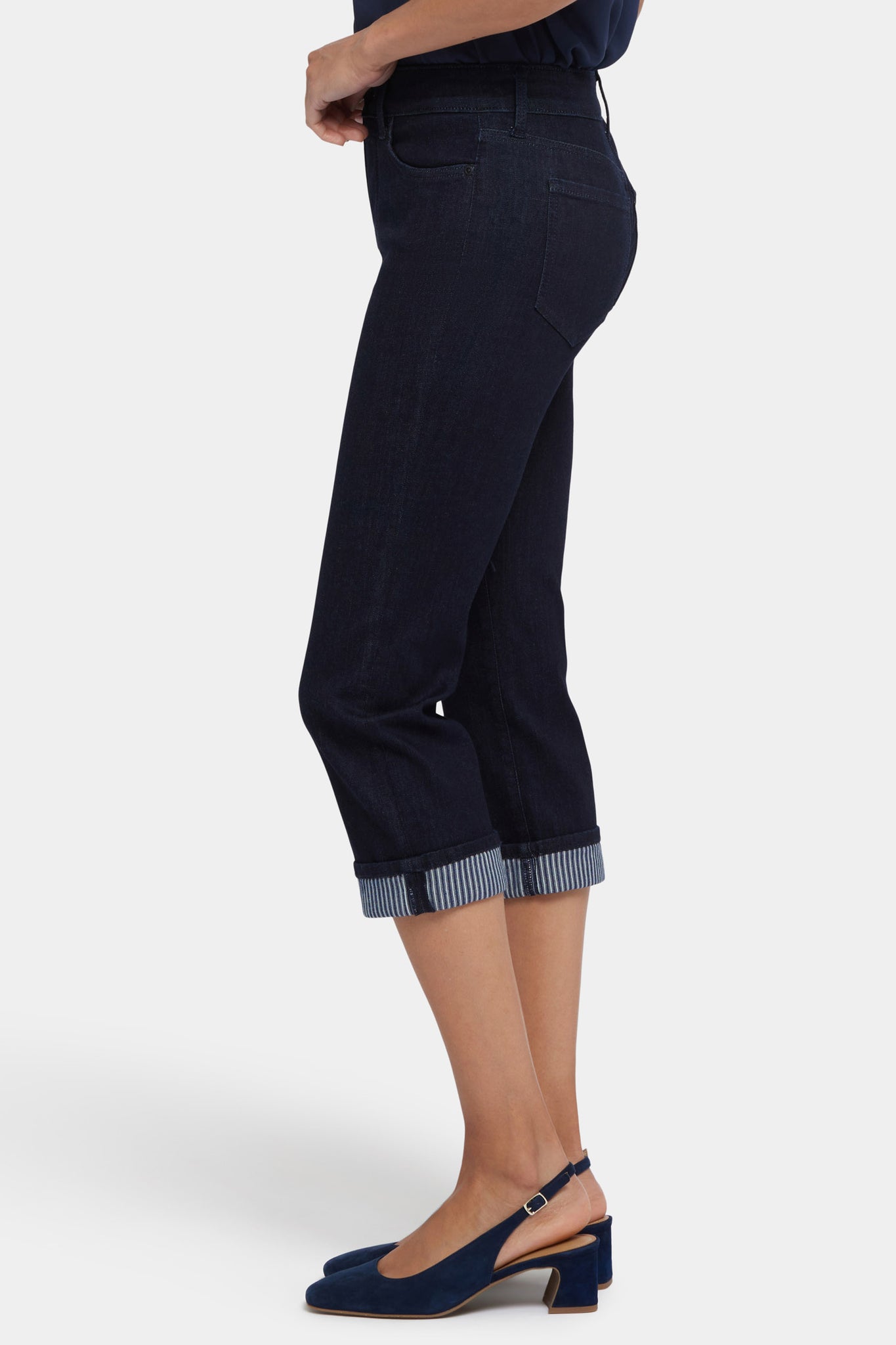 Marilyn Crop Stripe Cuff