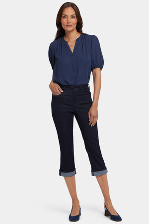 Marilyn Crop Stripe Cuff