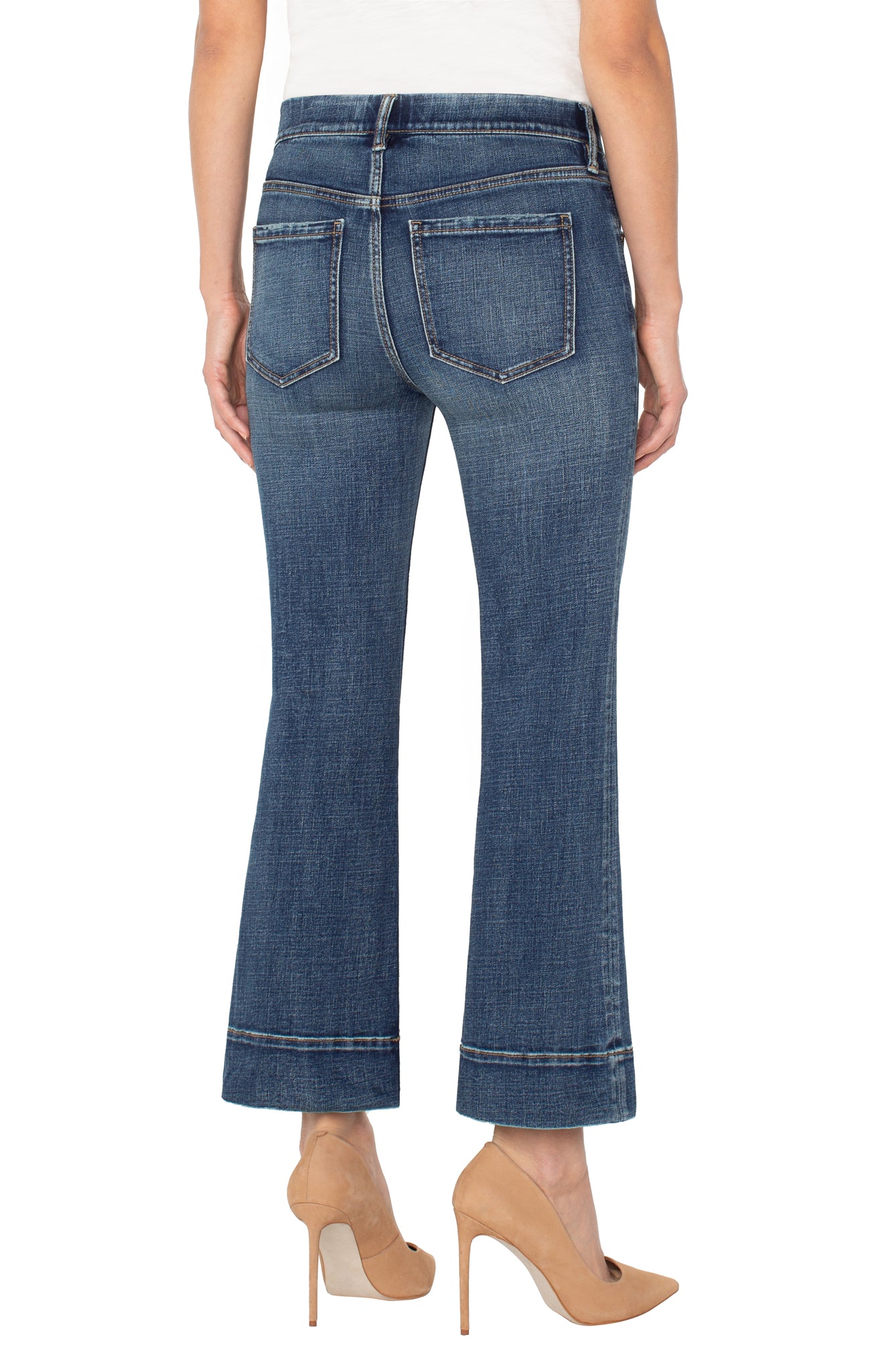 Gia Flare With Wide Hem 27" Inseam