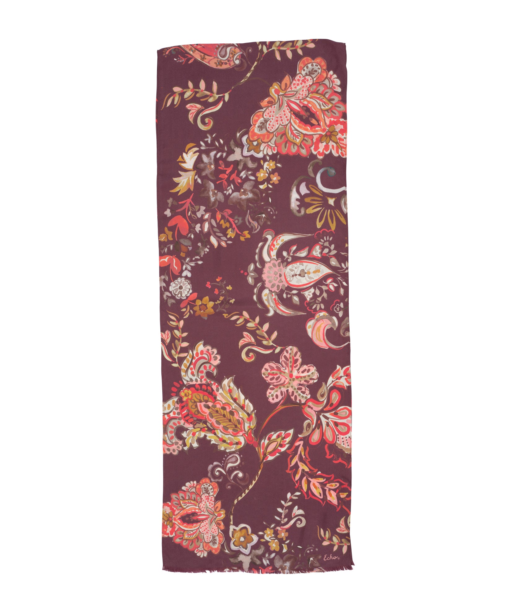 Dreamy Paisley Oblong Scarf