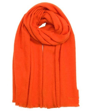 Buzzy Boucle Scarf | Pumpkin